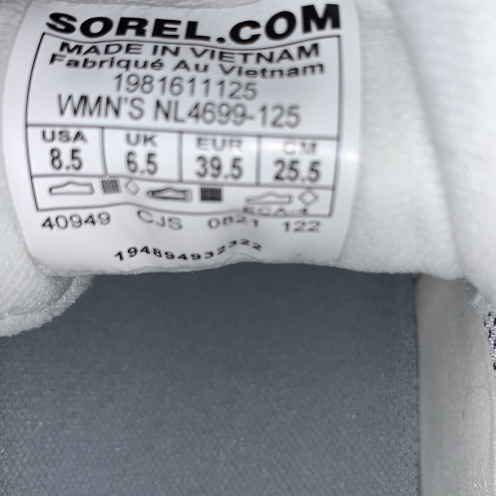 SOREL KINETIC RNEGD FLOAT BRAND NEW SIZE 8.5 ATHLETIC SHOES - Picture 9 of 11